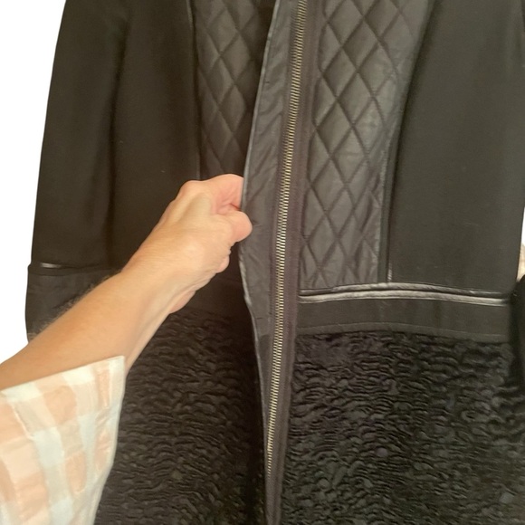 BCBG Max Azria Black Multi-Pattern Coat-Size XS-New Condition - Picture 8 of 15